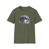 Load image into Gallery viewer, Wolf Moon Adult Short-Sleeve T-Shirt - The Pleasant Workshop
