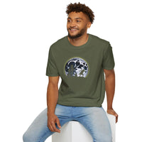 Load image into Gallery viewer, Wolf Moon Adult Short-Sleeve T-Shirt - The Pleasant Workshop
