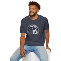 Load image into Gallery viewer, Wolf Moon Adult Short-Sleeve T-Shirt - The Pleasant Workshop

