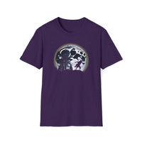 Load image into Gallery viewer, Wolf Moon Adult Short-Sleeve T-Shirt - The Pleasant Workshop

