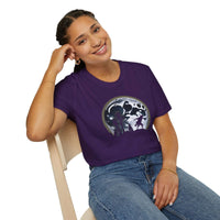 Load image into Gallery viewer, Wolf Moon Adult Short-Sleeve T-Shirt - The Pleasant Workshop
