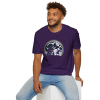 Load image into Gallery viewer, Wolf Moon Adult Short-Sleeve T-Shirt - The Pleasant Workshop
