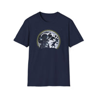 Load image into Gallery viewer, Wolf Moon Adult Short-Sleeve T-Shirt - The Pleasant Workshop
