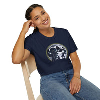 Load image into Gallery viewer, Wolf Moon Adult Short-Sleeve T-Shirt - The Pleasant Workshop
